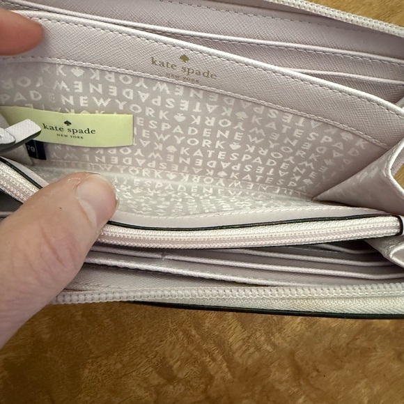 Kate Spade Black and Pink Polka Dot Wellesley Handbag and Neda Wallet Set - Picture 13 of 16